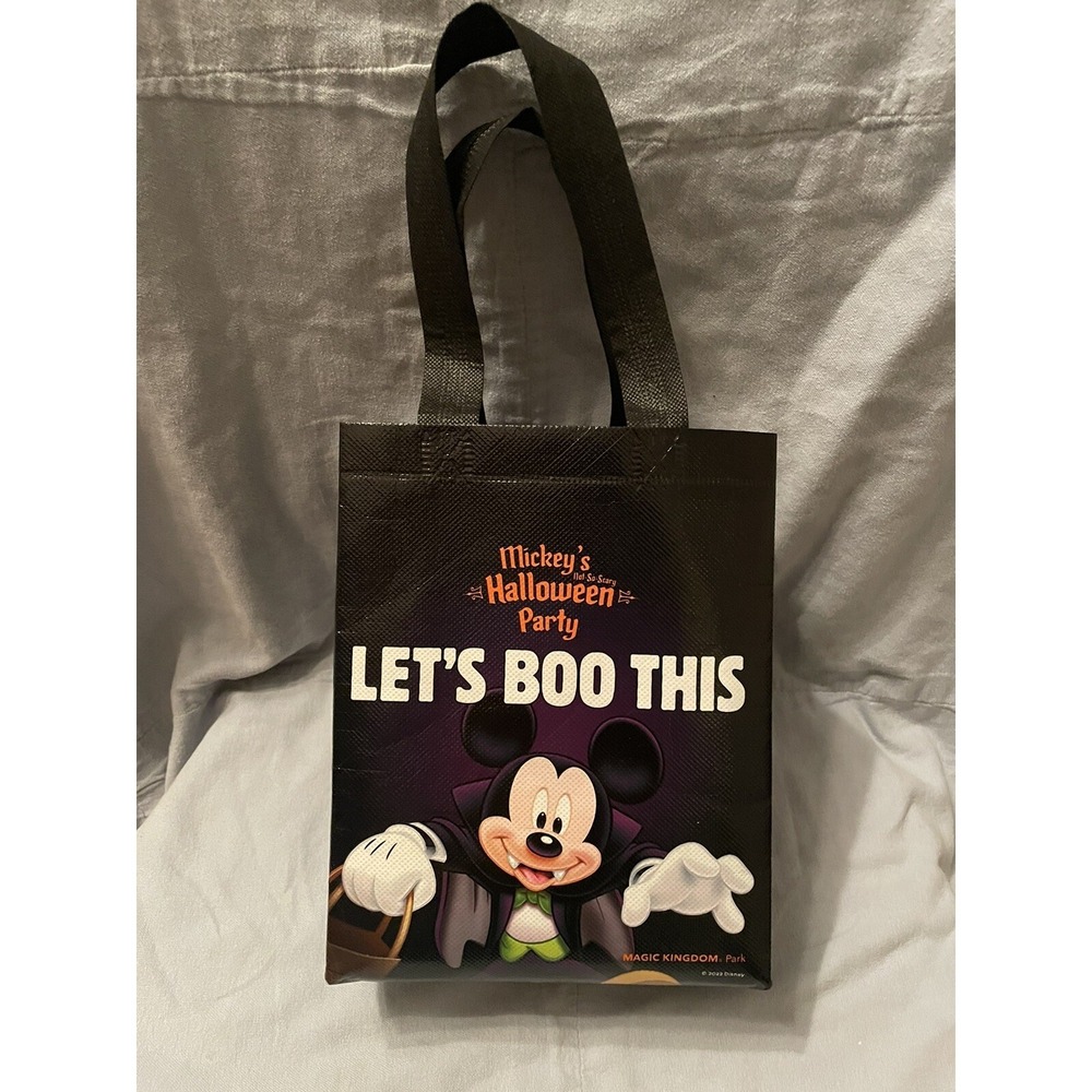 Walt Disney Mickey's Not So Scary Halloween Party Bag 2022 50th Anniversary